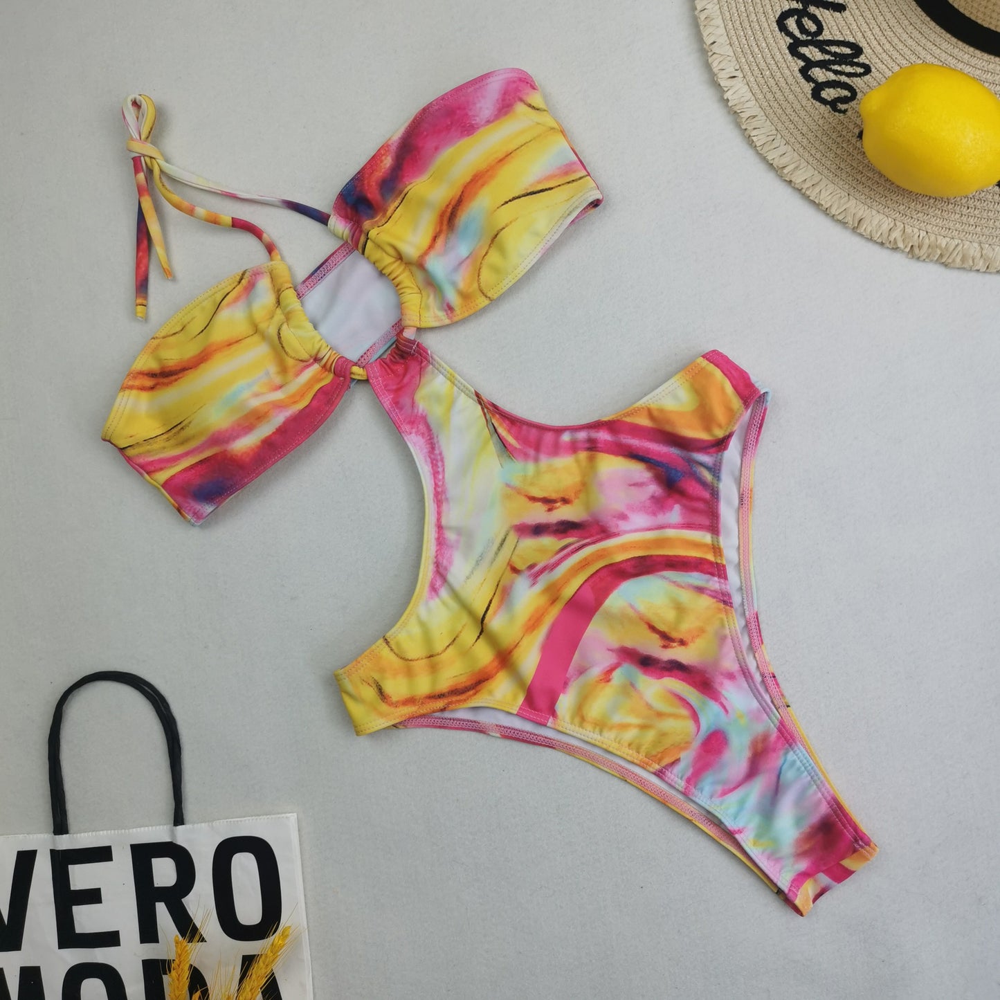 Stormi Monikini Set-Multi Print