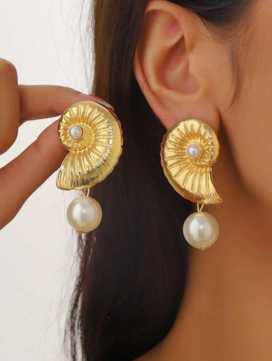 Boucle d'oreille - Escargot